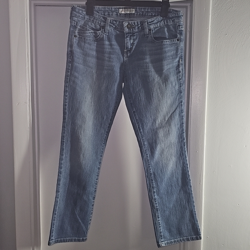 Guess Light Blue Ankle Jeans